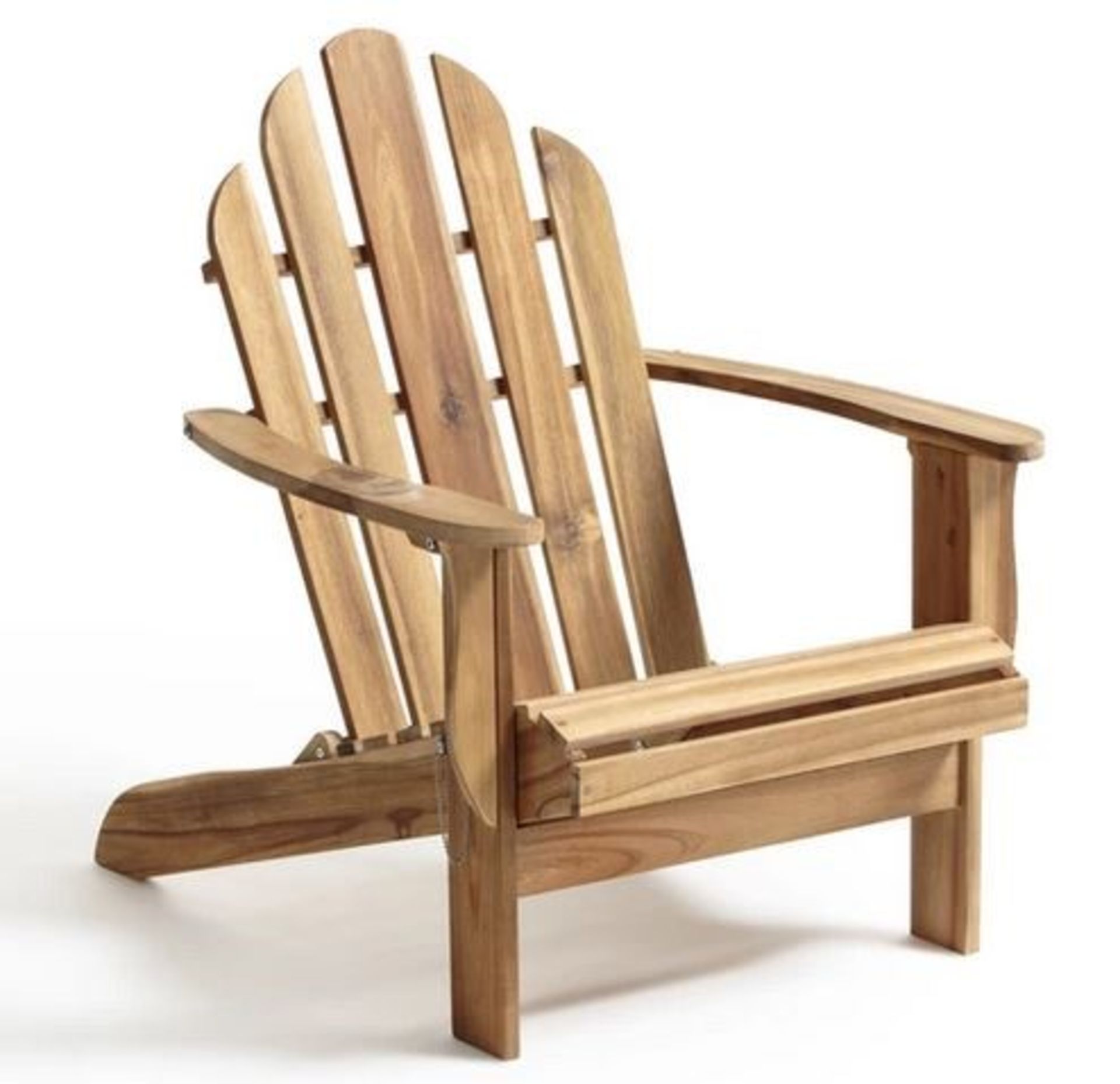 1 GRADE B BOXED DESIGNER ACACIA WOOD GARDEN CHAIR / RRP £160.00 (PUBLIC VIEWING AVAILABLE)