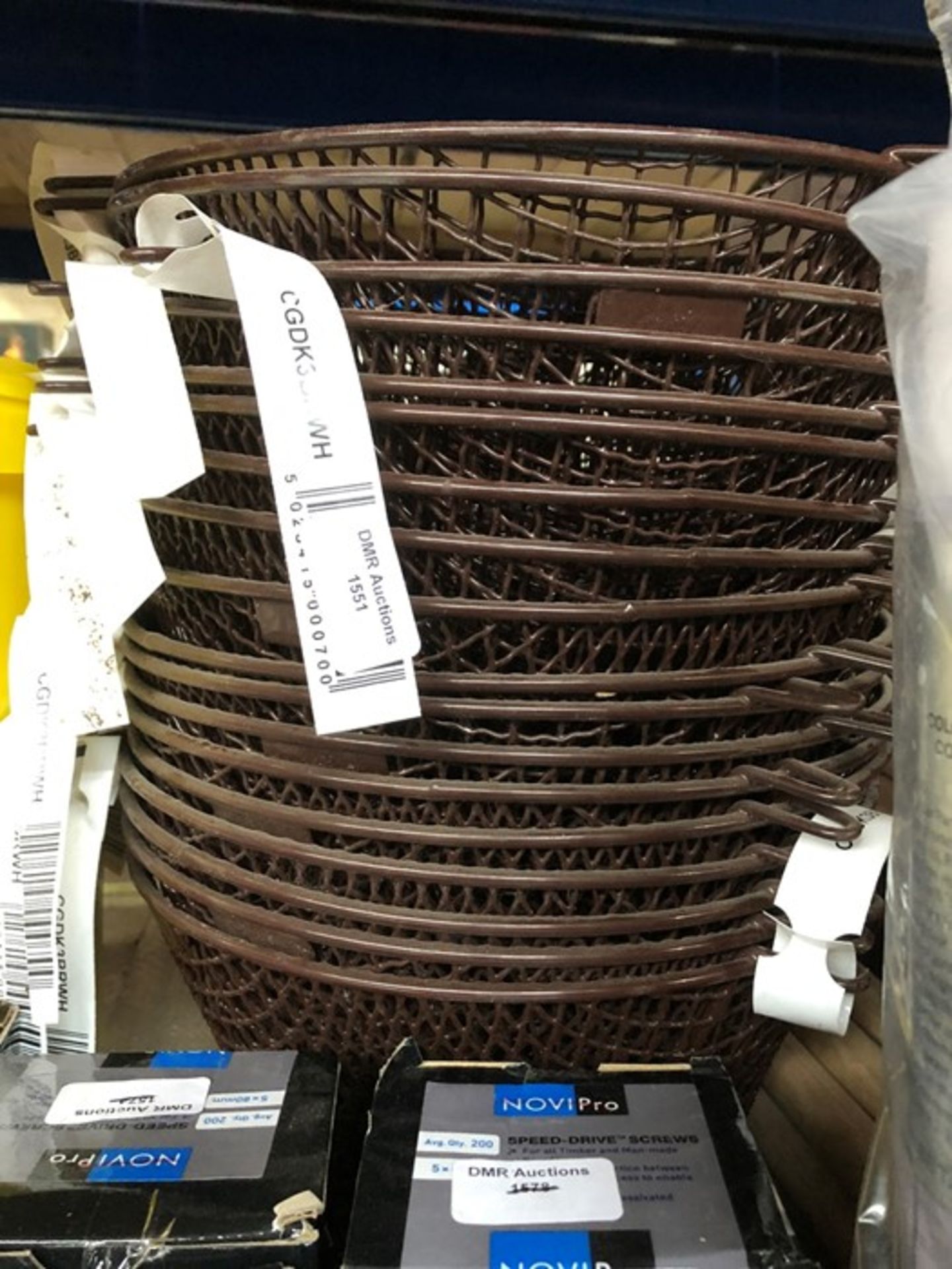 1 LOT TO CONTAIN APPROX 18 TOWER FLUE TERMINAL CIRCULAR BOILER SAFETY GUARDS IN BROWN / PN - 785 (