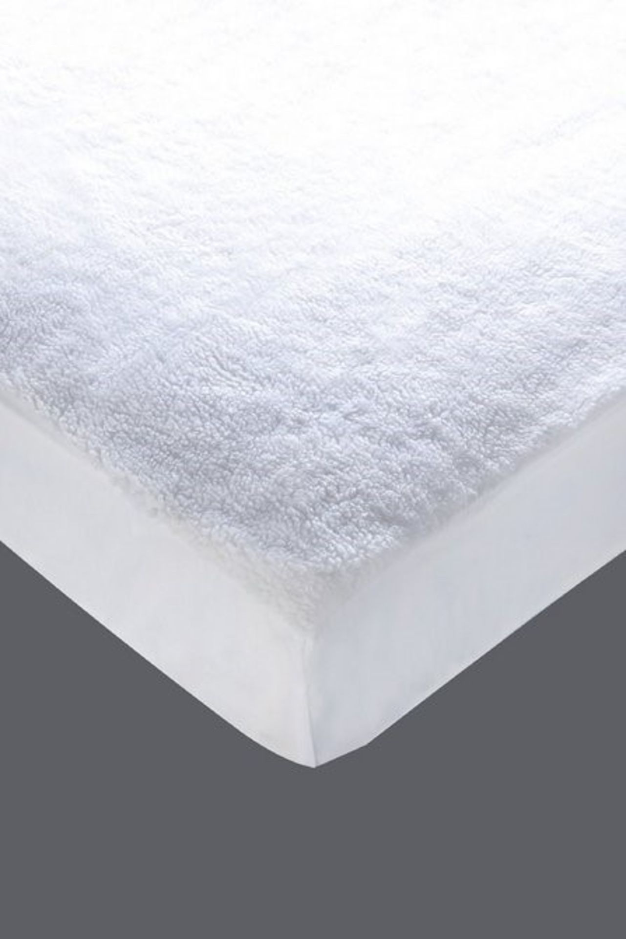 1 BAGGED DOWNLAND FLEECE DOUBLE MATTRESS PROTECTOR / RRP £22.49 (PUBLIC VIEWING AVAILABLE) - Image 2 of 2