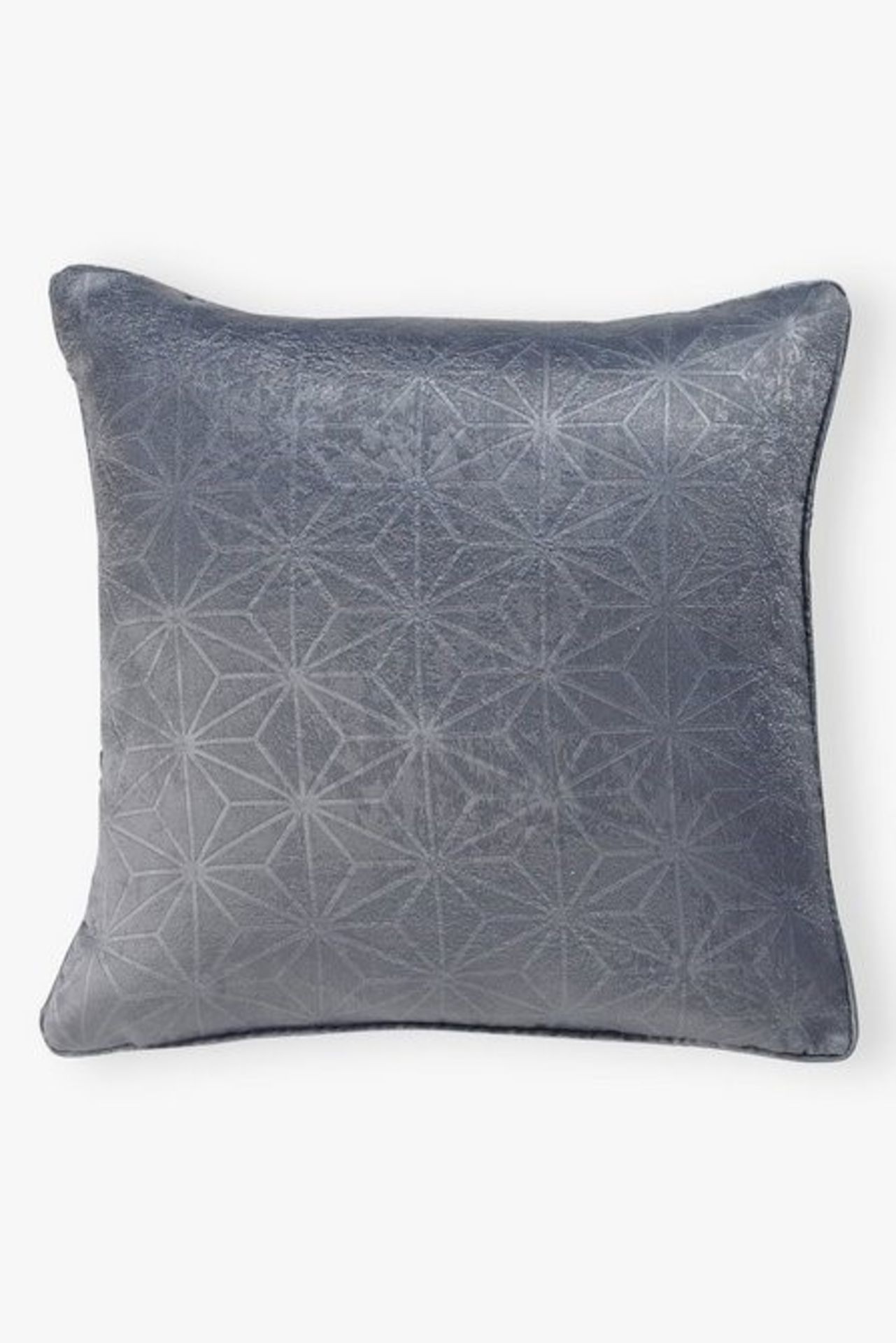 1 AS NEW BAGGED GEM CUSHION COVER IN GREY (PUBLIC VIEWING AVAILABLE)