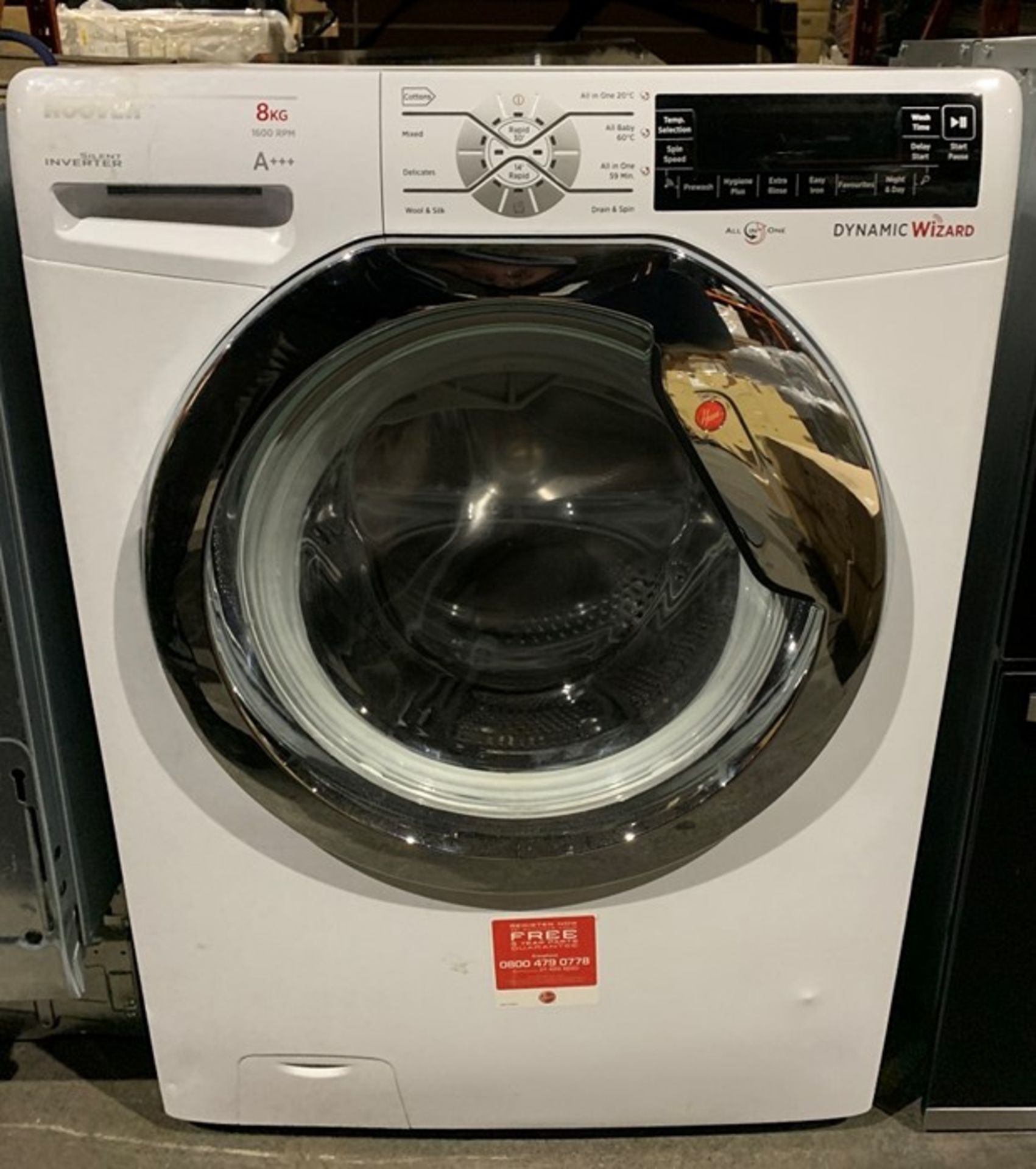 HOOVER AWMPD69LHO7 WASHING MACHINE