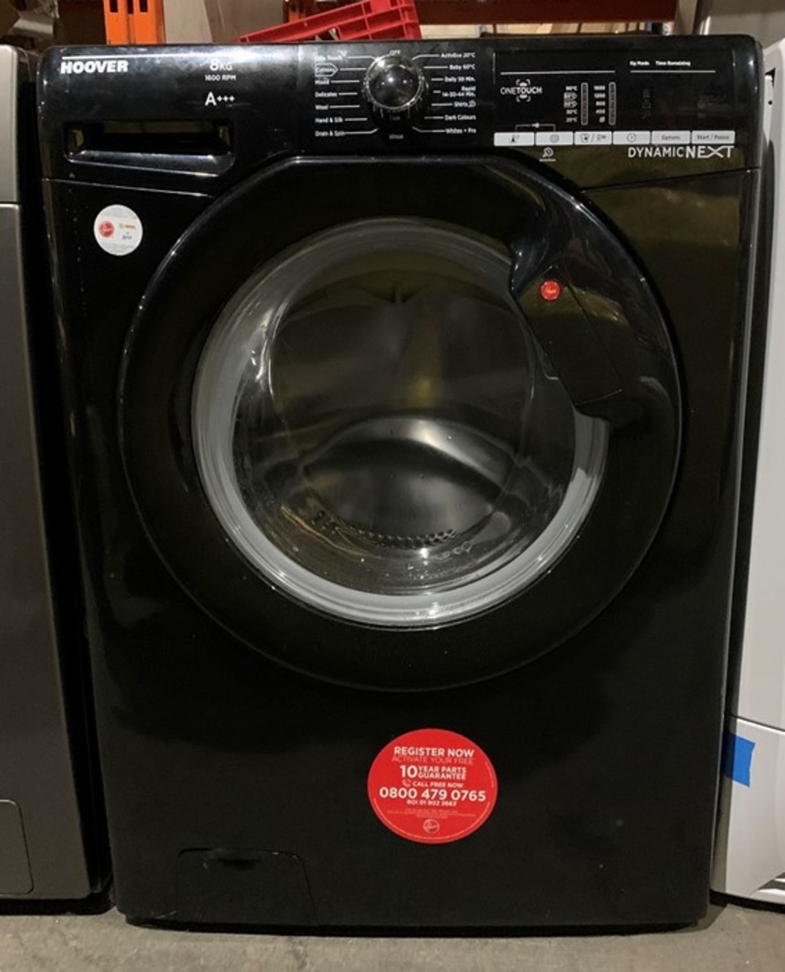 HOOVER DXOA68LB3B WASHING MACHINE