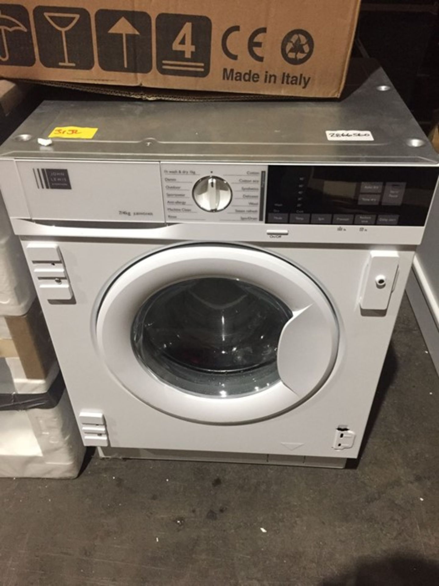 JOHN LEWIS JLBIWD1405 INTEGRATED WASHER DRYER