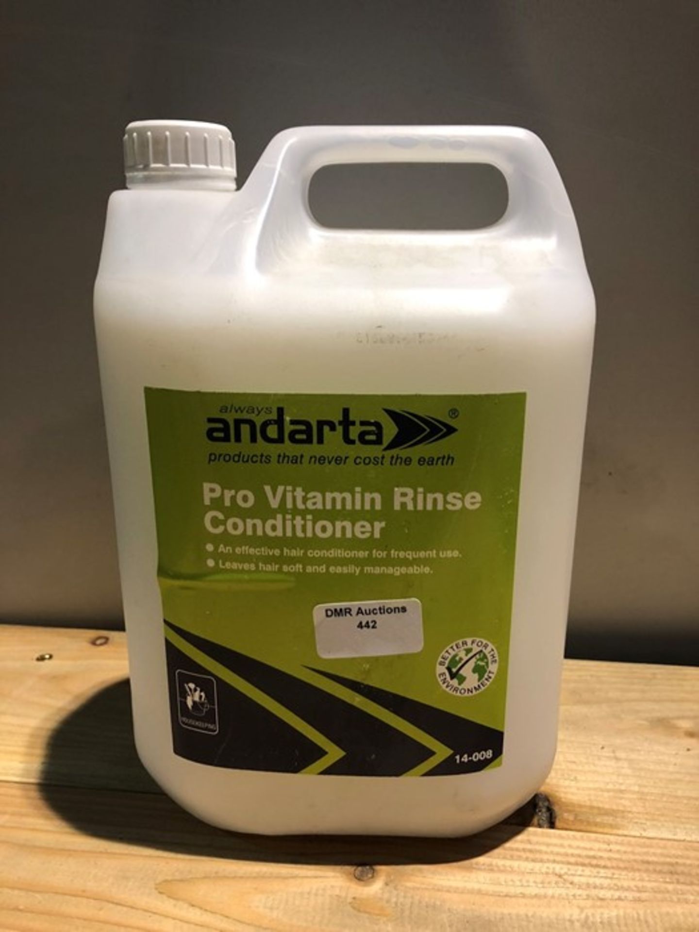 1 BOTTLE OF ANDARTA PRO VITAMIN RINSE CONDITIONER (PUBLIC VIEWING AVAILABLE)