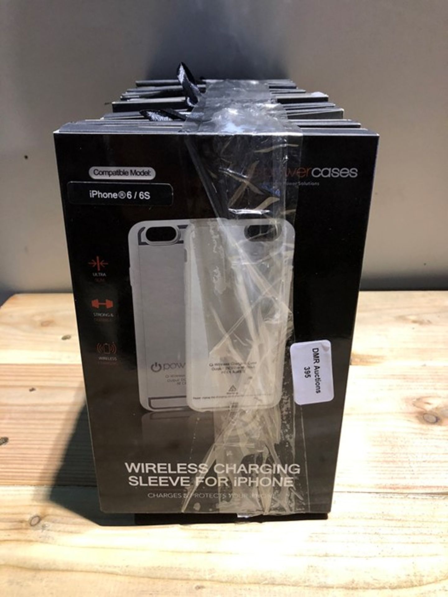 1 LOT TO CONTAIN 10 BOXED WIRELESS CHARGING SLEEVE FOR IPHONE 6/6S (PUBLIC VIEWING AVAILABLE)