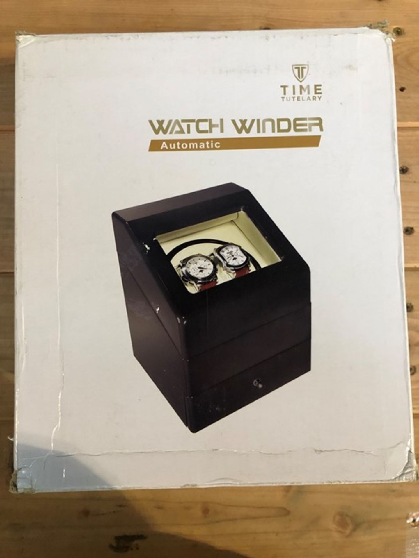 1 BOXED TIME TUTELARY AUTOMATIC WATCH WINDER / RRP £38.00 (PUBLIC VIEWING AVAILABLE)