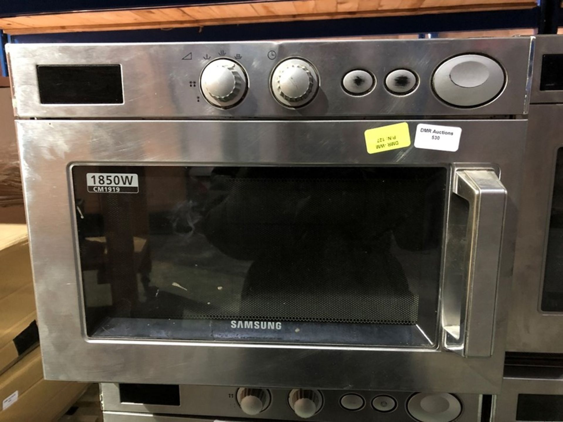 1 SAMSUNG 1850W COMMERCIAL MICROWAVE / RRP £579.99 (PUBLIC VIEWING AVAILABLE)