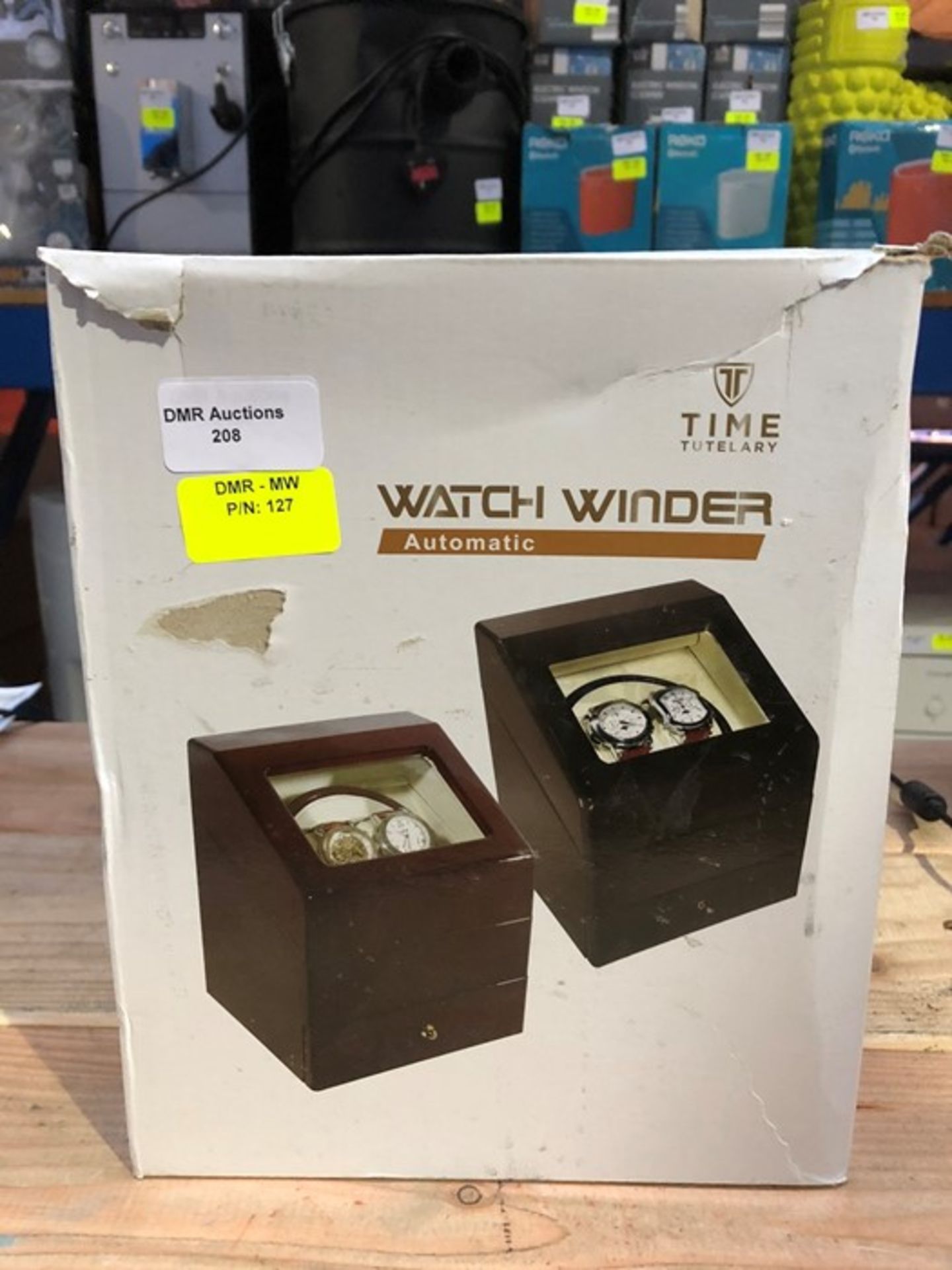 1 BOXED TIME TUTELARY AUTOMATIC WATCH WINDER / RRP £59.99 (PUBLIC VIEWING AVAILABLE)