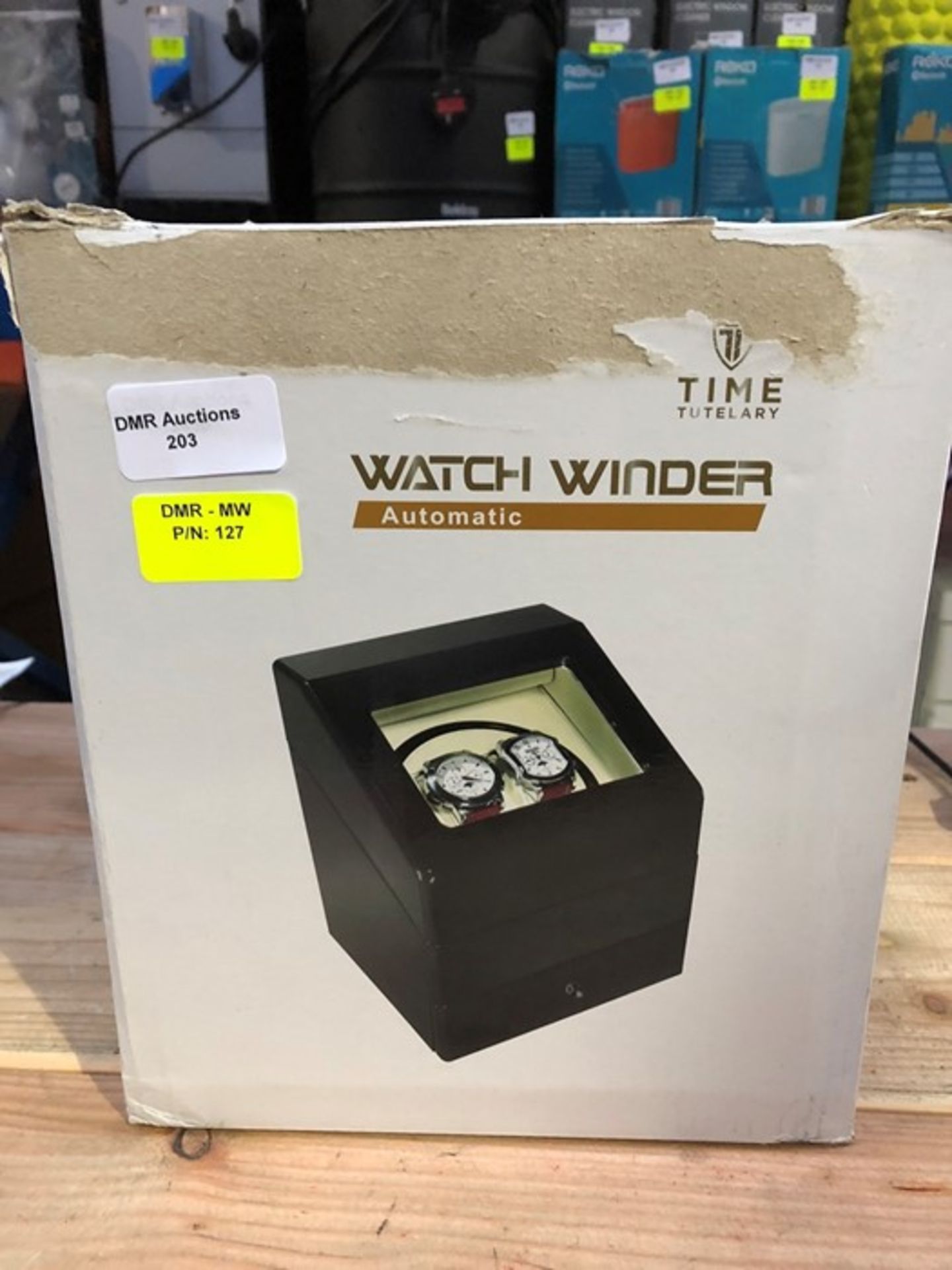 1 BOXED TIME TUTELARY AUTOMATIC WATCH WINDER / RRP £59.99 (PUBLIC VIEWING AVAILABLE)