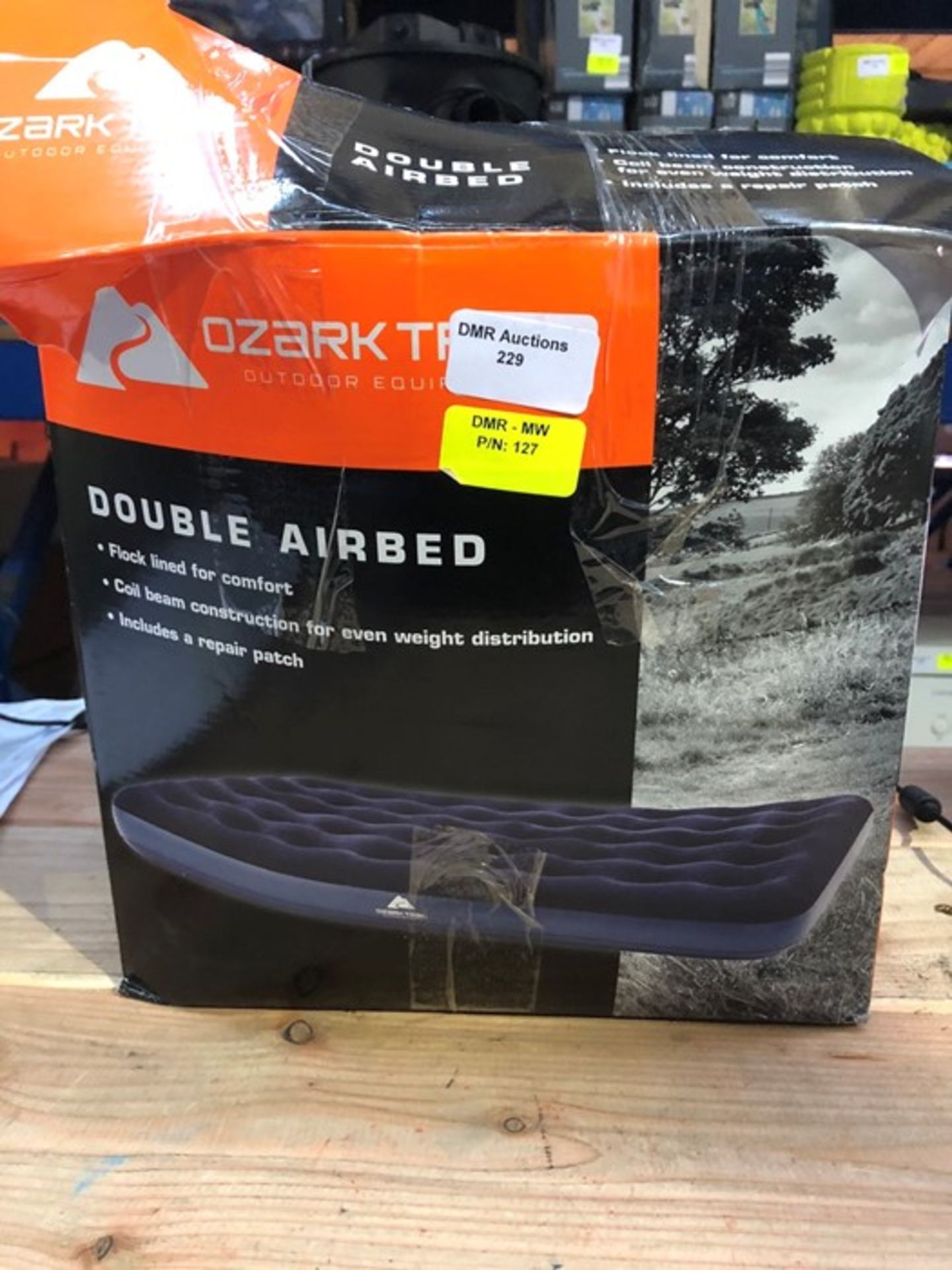 1 BOXED OZARK TRAIL DOUBLE AIRBED / RRP £19.99 (PUBLIC VIEWING AVAILABLE)