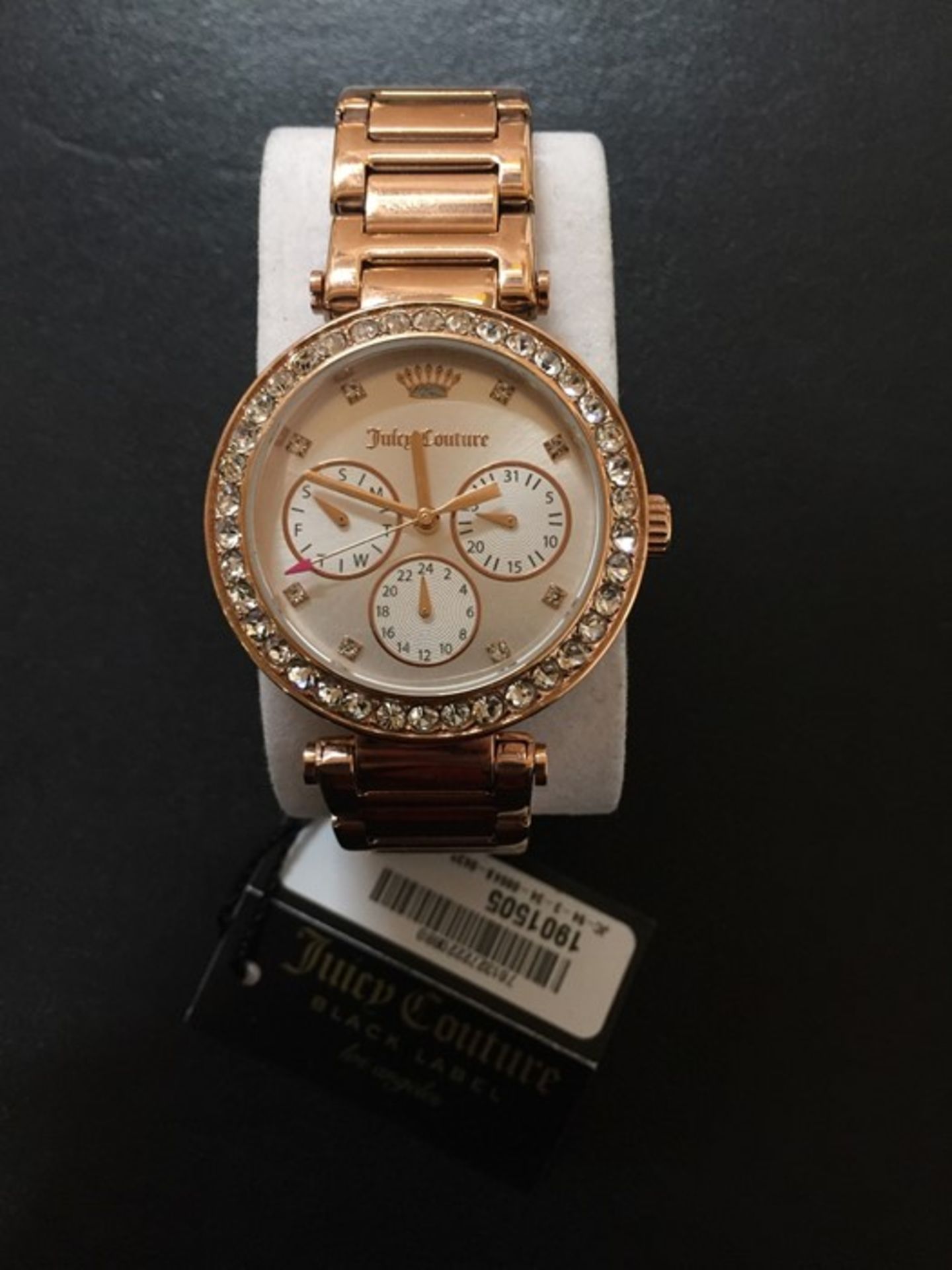 1 UNBOXED LADIES JUICY COUTURE CALI WATCH 1901505 IN ROSE GOLD / RRP £165.00 (VIEWING IS AVALABLE)