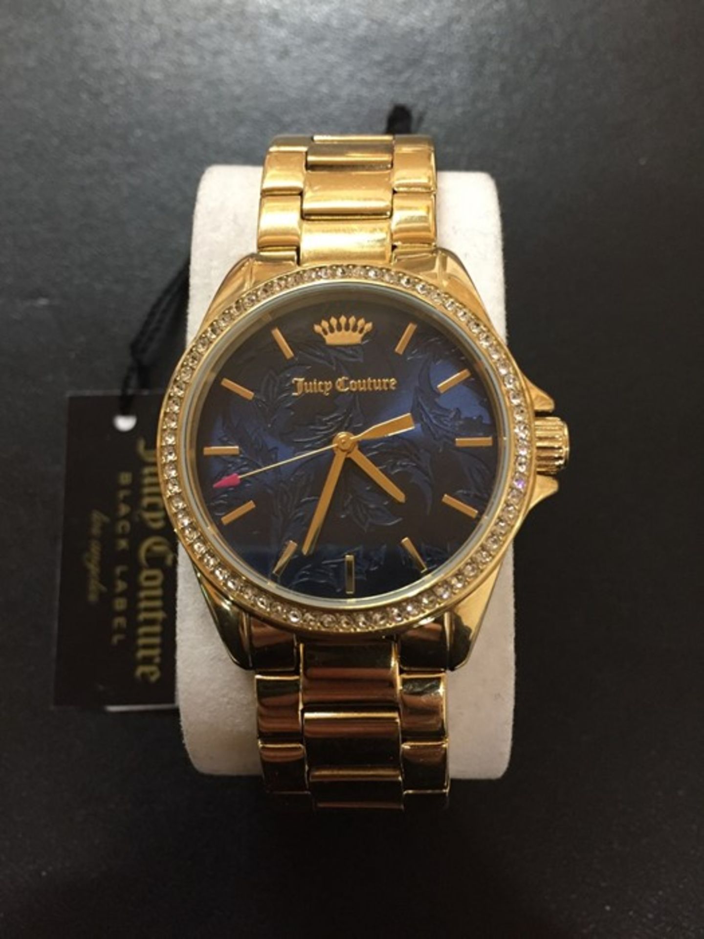1 UNBOXED LADIES JUICY COUTURE LAGUNA WATCH 1901519 IN GOLD / RRP £225.00 (VIEWING IS AVALABLE)