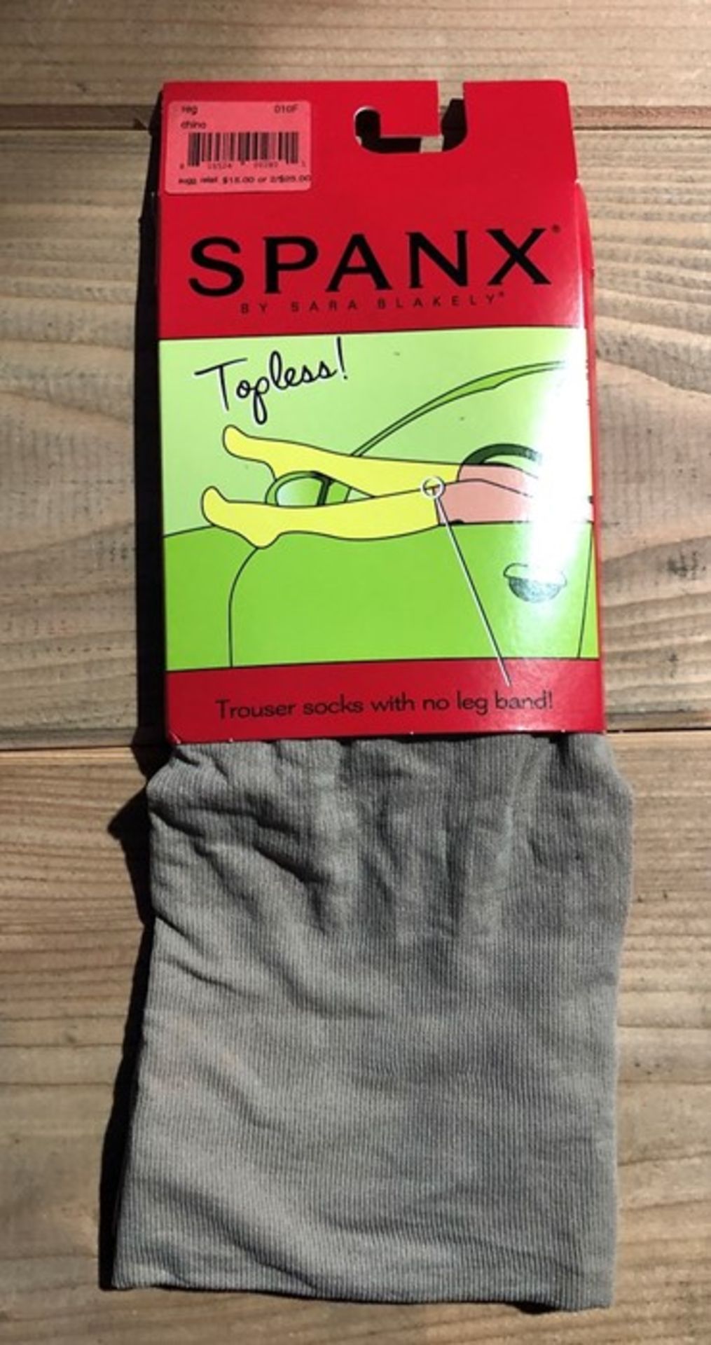 1 LOT TO CONTAIN 10 SPANX SOCKS IN CHINO / SIZE ONE SIZE / STYLE 010F / RRP £150.00 (PUBLIC - Image 2 of 2