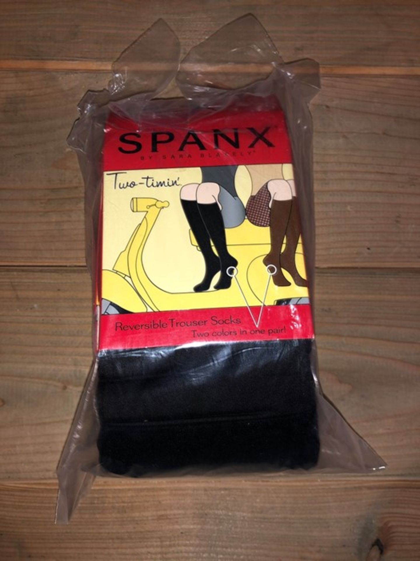 1 LOT TO CONTAIN 10 SPANX SOCKS IN BLACK/MIDNIGHT / SIZE REGULAR / STYLE 012 / RRP £150.00 (PUBLIC