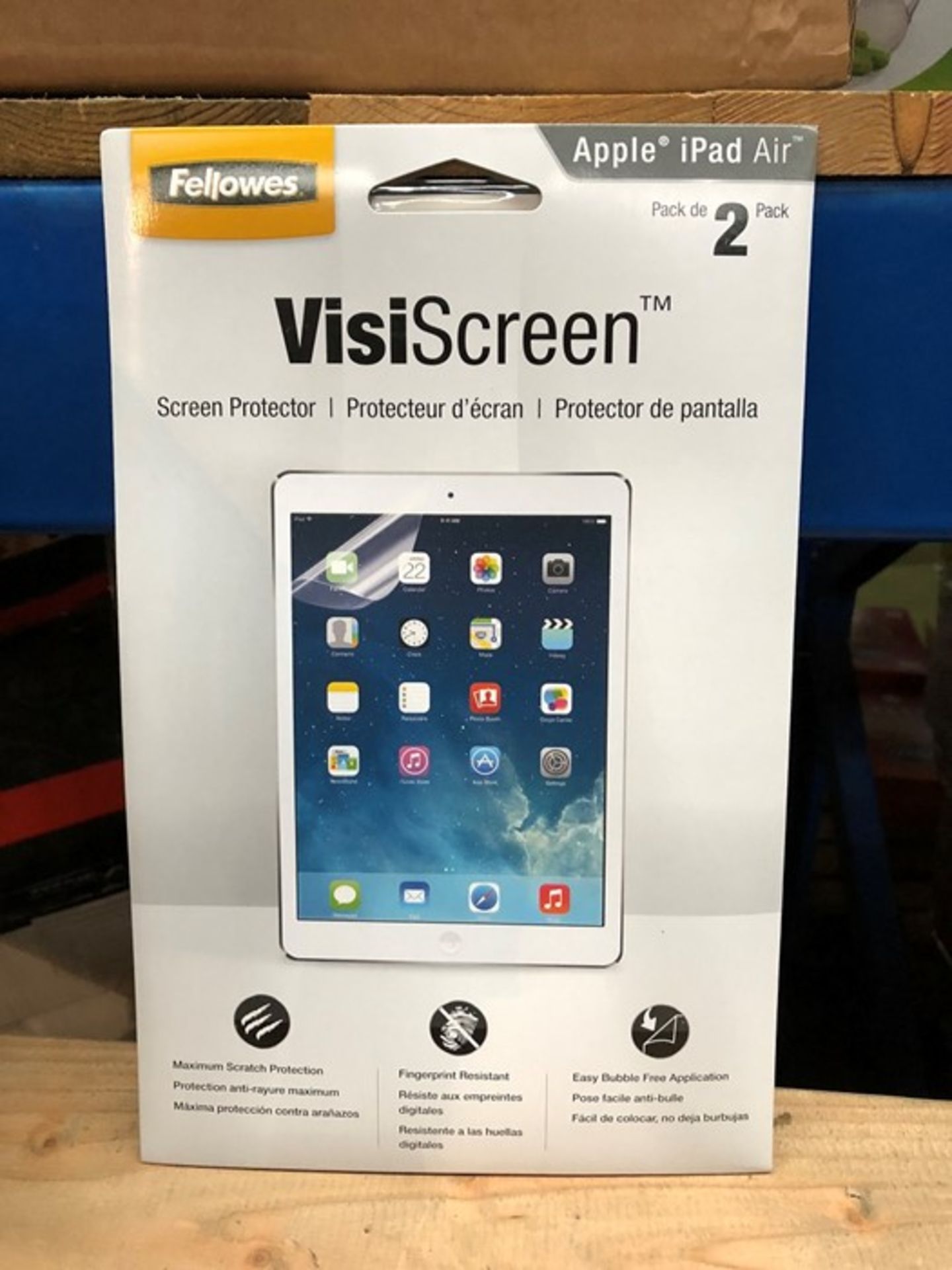 1 LOT TO CONTAIN 7 BOXES OF VISI SCREEN PROTECTORS FOR APPLE IPAD - 4 PACKS OF SCREEN PROTECTORS PER