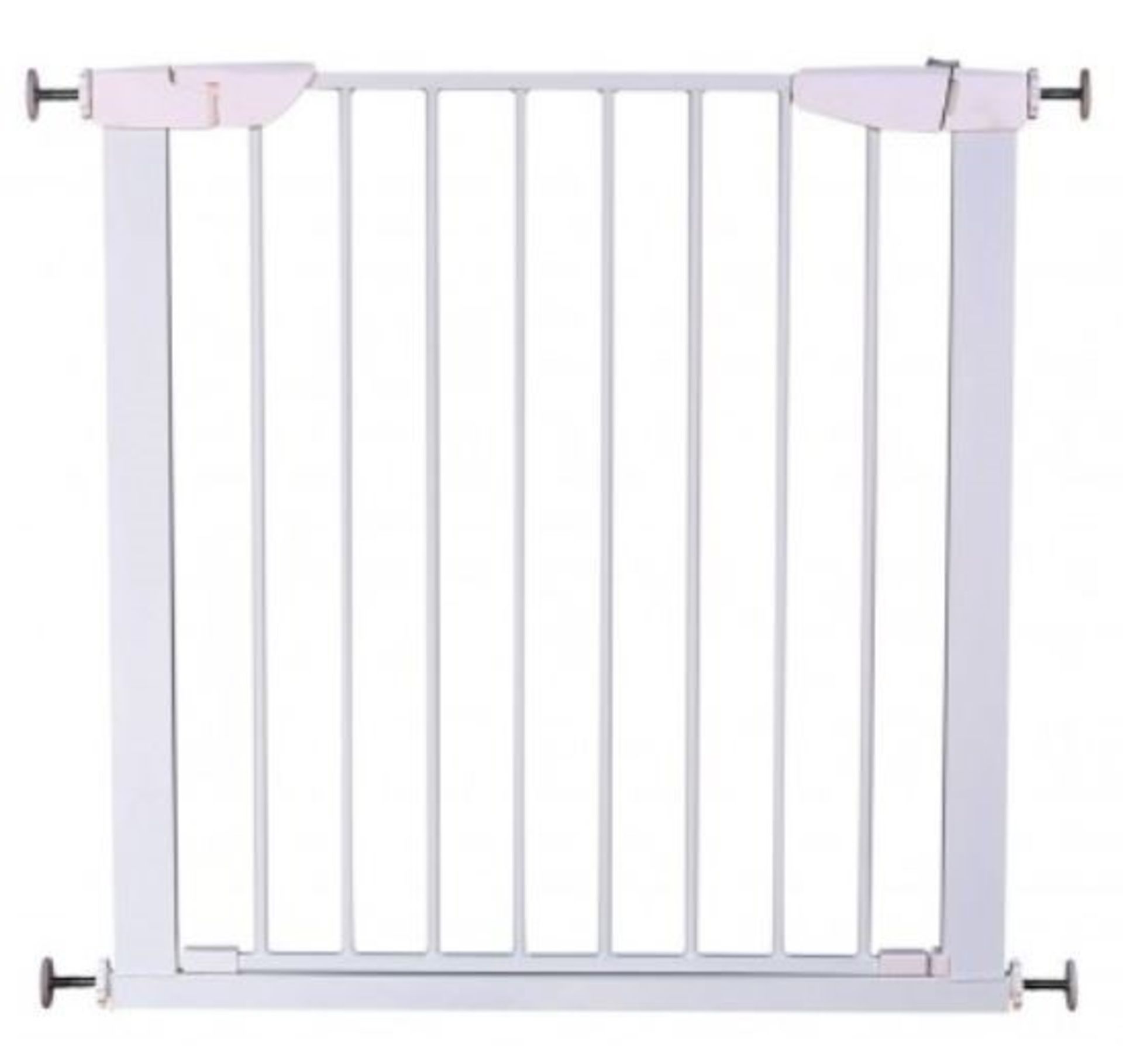 1 BOXED CUGGL EXTRA WIDE HALLWAY GATE IN WHITE (PUBLIC VIEWING AVAILABLE)