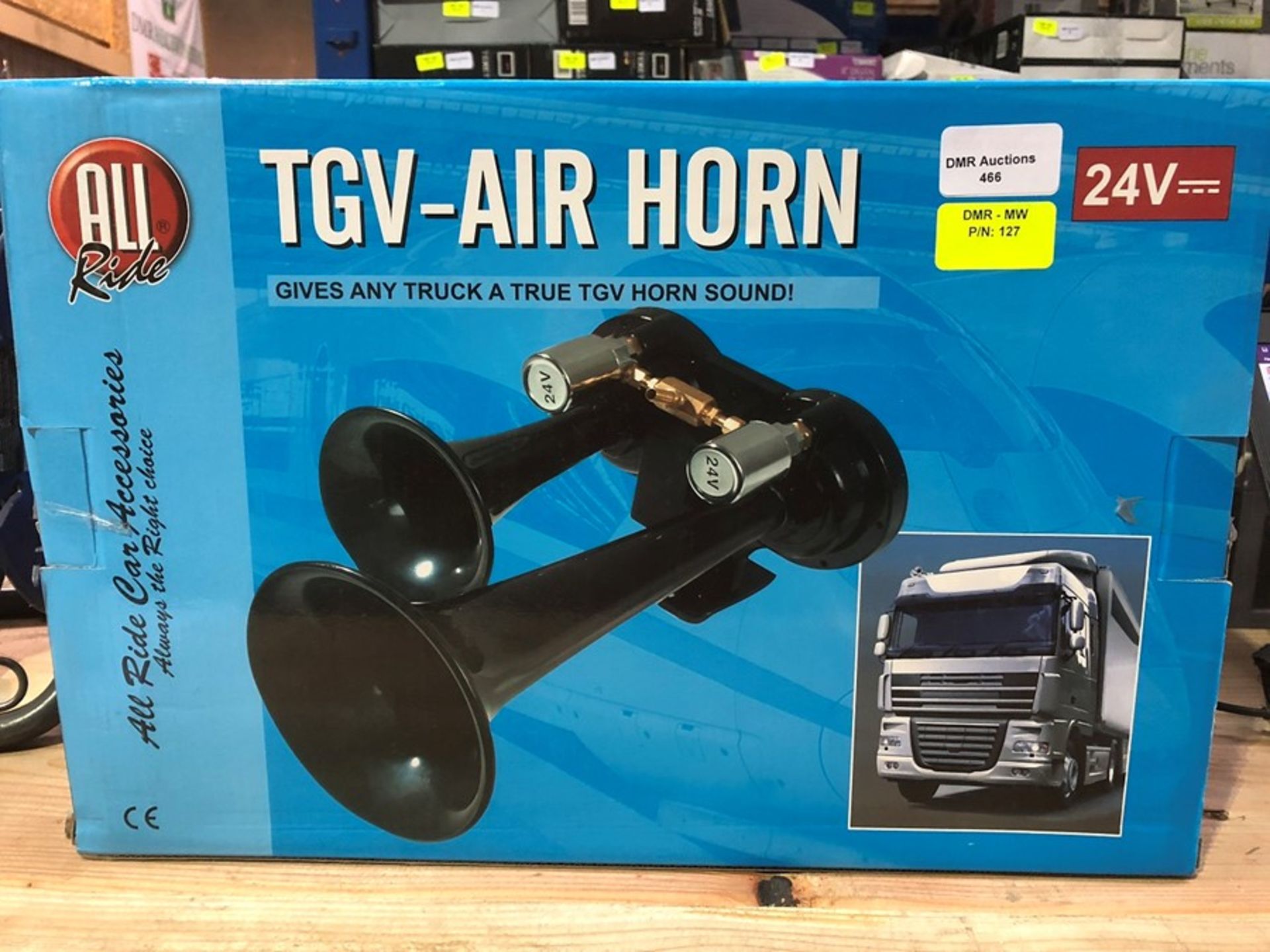 1 BOXED ALL RIDE TGV AIR HORN / RRP £49.99 (PUBLIC VIEWING AVAILABLE)