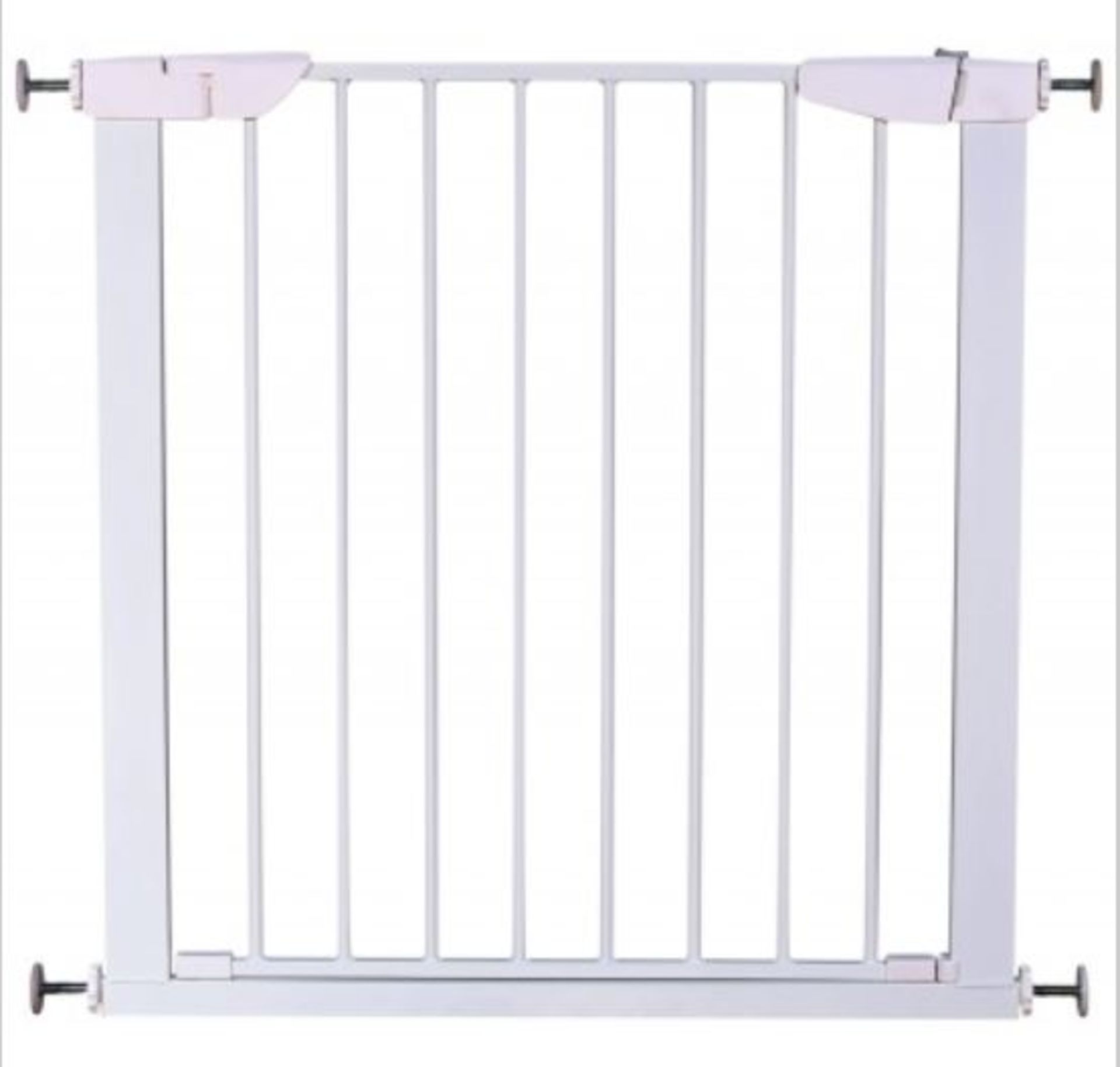 1 BOXED CUGGL EXTRA WIDE HALLWAY GATE IN WHITE (PUBLIC VIEWING AVAILABLE)