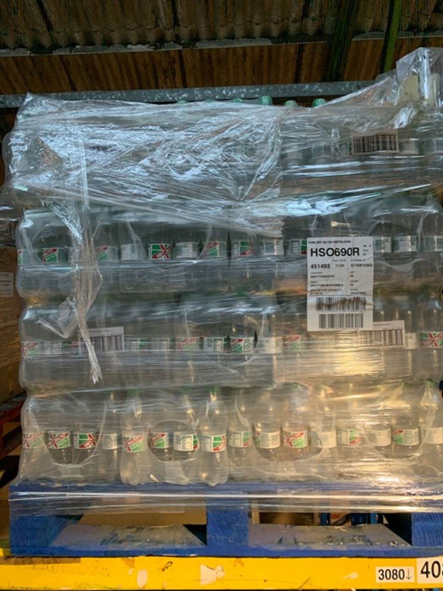 1 LOT TO CONTAIN 48 LARGE PACKS OF ABBEY WELL SPARKLING WATER / 24 BOTTLES PER PACK / BEST BEFORE: