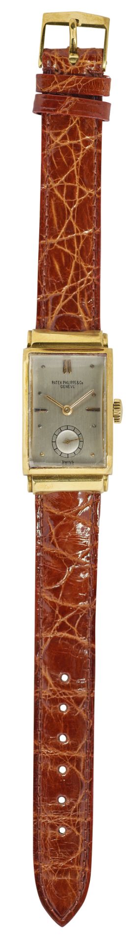 PATEK PHILIPPEGentleman's wristwatch.Manufacturer/Manufaktur: Patek Philippe, Geneva. Reference - Bild 3 aus 4