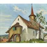 VAUTIER, BENJAMIN II1895 Genève 1974La chapelle.Öl auf Leinwand,sig. u. dat. 1935 u.r.,50x61