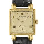 PATEK PHILIPPEGentleman's wristwatch.Manufacturer/Manufaktur: Patek Philippe, Geneva. Year/Jahr: