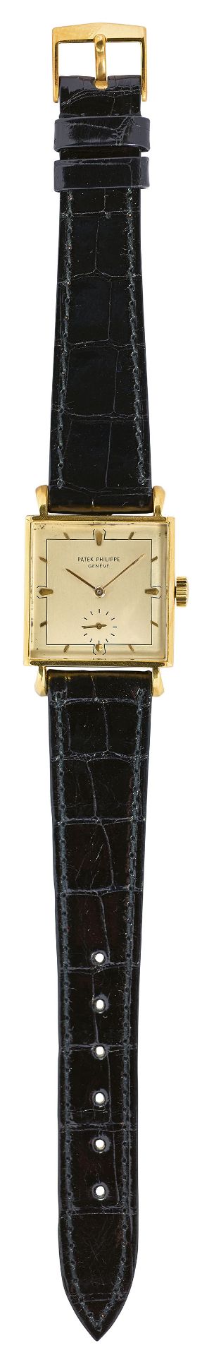 PATEK PHILIPPEGentleman's wristwatch.Manufacturer/Manufaktur: Patek Philippe, Geneva. Year/Jahr: - Bild 2 aus 3
