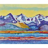 AVANTI, GIORGIO (EIGTL. STUDER, PETER GEORG)Luzern 1946Eiger, Mönch und Jungfrau II.Acryl auf Lwd.,