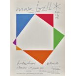 BILL, MAXWinterthur 1908 - 1994 BerlinHelmhaus Zürich 2008.Ausstellungsplakat.Farbserigrafie,im