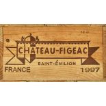 CHÂTEAU FIGEACSaint-Émilion, Premier Grand Cru Classé B, 1997.12 Flaschen. OHK.12xIN.- - -22.00 %