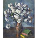 ROBERT, HENRI MARCELParis 1881 - 1961 LausanneNature morte aux fleurs.Öl auf Leinwand,sig. u.r.,