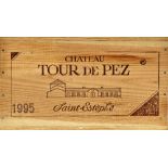 CHÂTEAU TOUR DE PEZSaint-Estèphe, Cru Bourgeois, 1995.6 Flaschen. OHK.- - -22.00 % buyer's premium