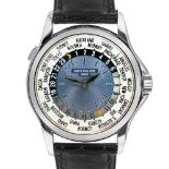 PATEK PHILIPPE Gentleman's wristwatch "World Time". Manufacturer/Manufaktur: Patek Philippe, Geneva.