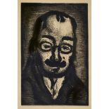 ROUAULT, GEORGES1871 Paris 1958Le directeur de thêatre.Aquatinta,i.d. Platte mgr. u. dat. (19)28 u.