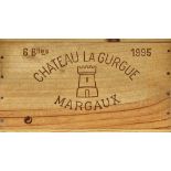 CHÂTEAU LA GURGUEMargaux, Cru Bourgeois, 1995.6 Flaschen. OHK.- - -22.00 % buyer's premium on the