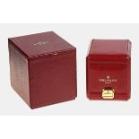 PATEK PHILIPPETwo Patek Philippe vertical winding fitted boxes and outer boxes for self-winding