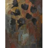 SPEARS, FRANK SYDNEYWalsall 1906 - 1991 Bishops WalthamBlack tulips.Öl auf Hartplatte,sig. u.r.,66,