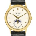 PATEK PHILIPPEGentleman's wristwatch with five horological complications.Manufacturer/Manufaktur: