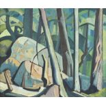 GLYDE, HENRY GEORGESLuton/Bedfordshire 1906 - 1998 Victoria/British ColumbiaEdge of the Forest.Öl