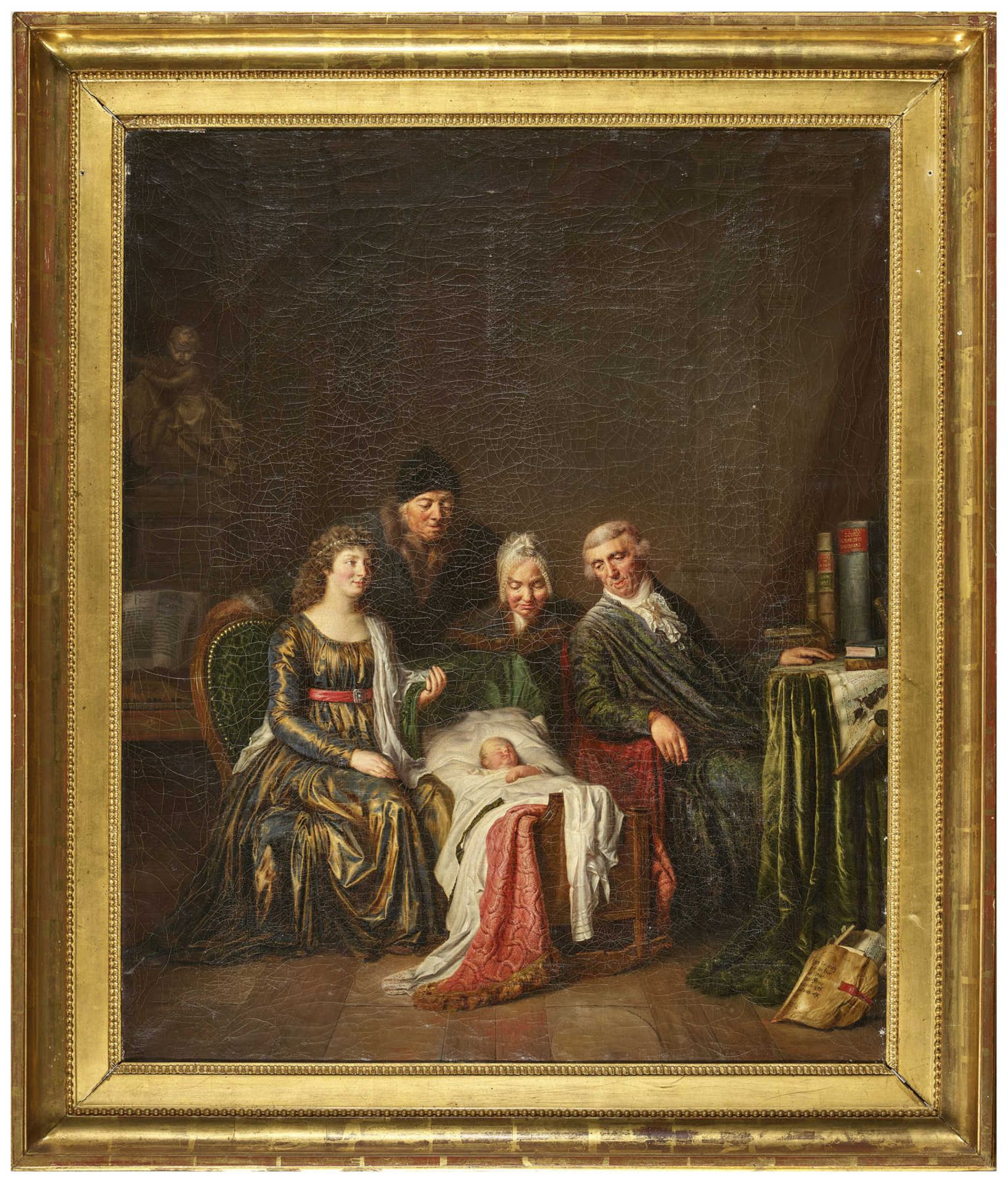 LEGRAND DE LERAND, SCOTT PIERRE NICOLASPont-l'Evêque 1758 - 1829 BernDie Familie des Deutsch - Bild 2 aus 3