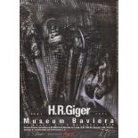 GIGER, HANS-RUEDIChur 1940 - 2014 ZürichH.R. Giger Museum Baviera 1992.Ausstellungsplakat.