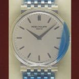 PATEK PHILIPPEGentleman's wristwatch with "clous de Paris" bezel.Manufacturer/Manufaktur: Patek