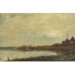IWILL (EIGTL. CLAVEL, MARIE JOSEPH LÉON)1850 Paris 1923Les bords de la Seine aux Andelys (Eure).Öl