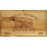 CHÂTEAU MARGAUXMargaux, Premier Grand Cru Classé, 1985.12 Flaschen. OHK.5xIN, 7xBN.1 Kapsel