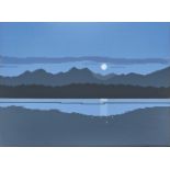 RÜESCH, STEFANLuzern 1963Ohne Titel (Vollmond).Acryl auf Lwd.,verso a. Keilrahmen sig., dat. 2011 u.