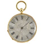 PATEK PHILIPPEDecorative open-face pocket watch.Manufacturer/Manufaktur: Patek Philippe, Geneva.