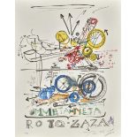 TINGUELY, JEANFribourg 1925 - 1991 BernMeta-Meta/Roto-Zaza.Lithografie, überarbeitet,handsig. u.