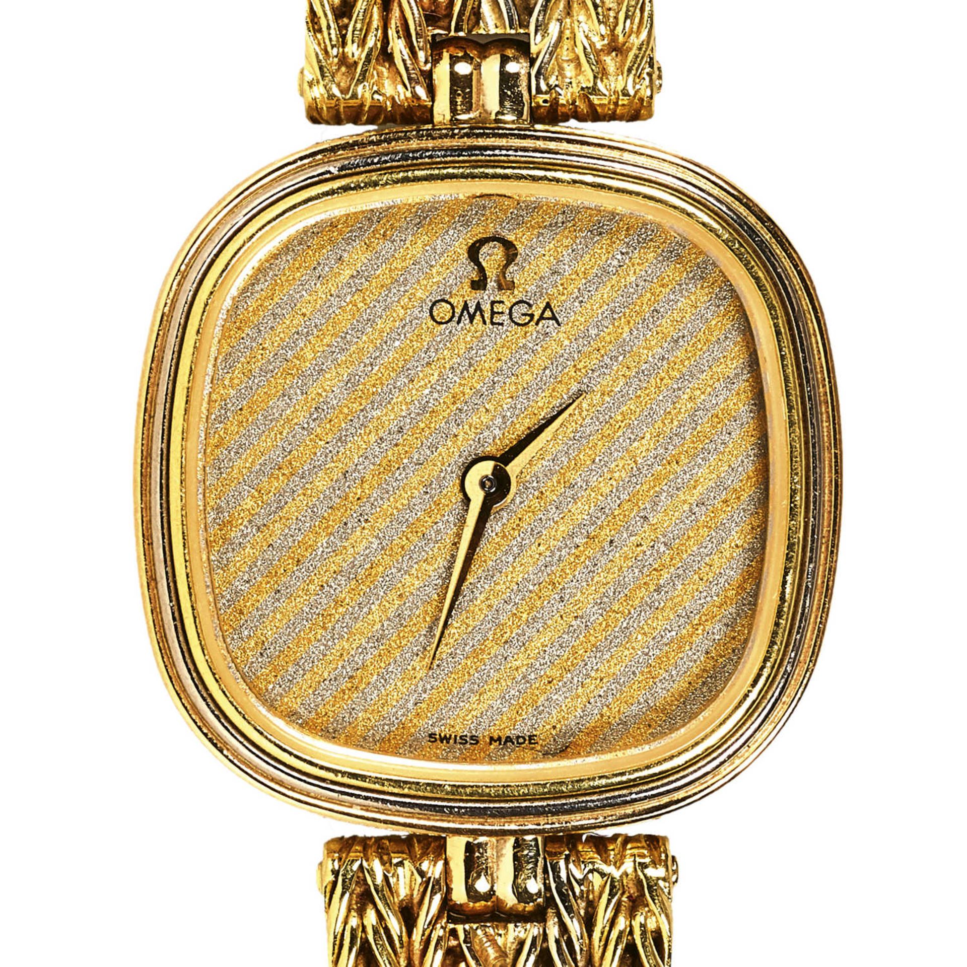 OMEGALady's wristwatch.Manufacturer/Manufaktur: Omega, Bienne/Biel. Year/Jahr: Ca. 1980-1990.