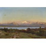 ZIMMERMANN, FRIEDRICHDiessenhofen 1823 - 1884 Ormont-DessusBlick auf den Genfersee und den Mont-
