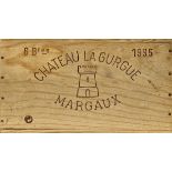 CHÂTEAU LA GURGUEMargaux, Cru Bourgeois, 1995.6 Flaschen. OHK.- - -22.00 % buyer's premium on the